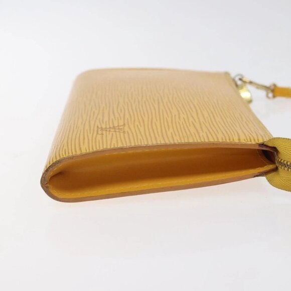 LOUIS VUITTON Epi Pochette Accessoires Pouch Yellow - Picture 3 of 15